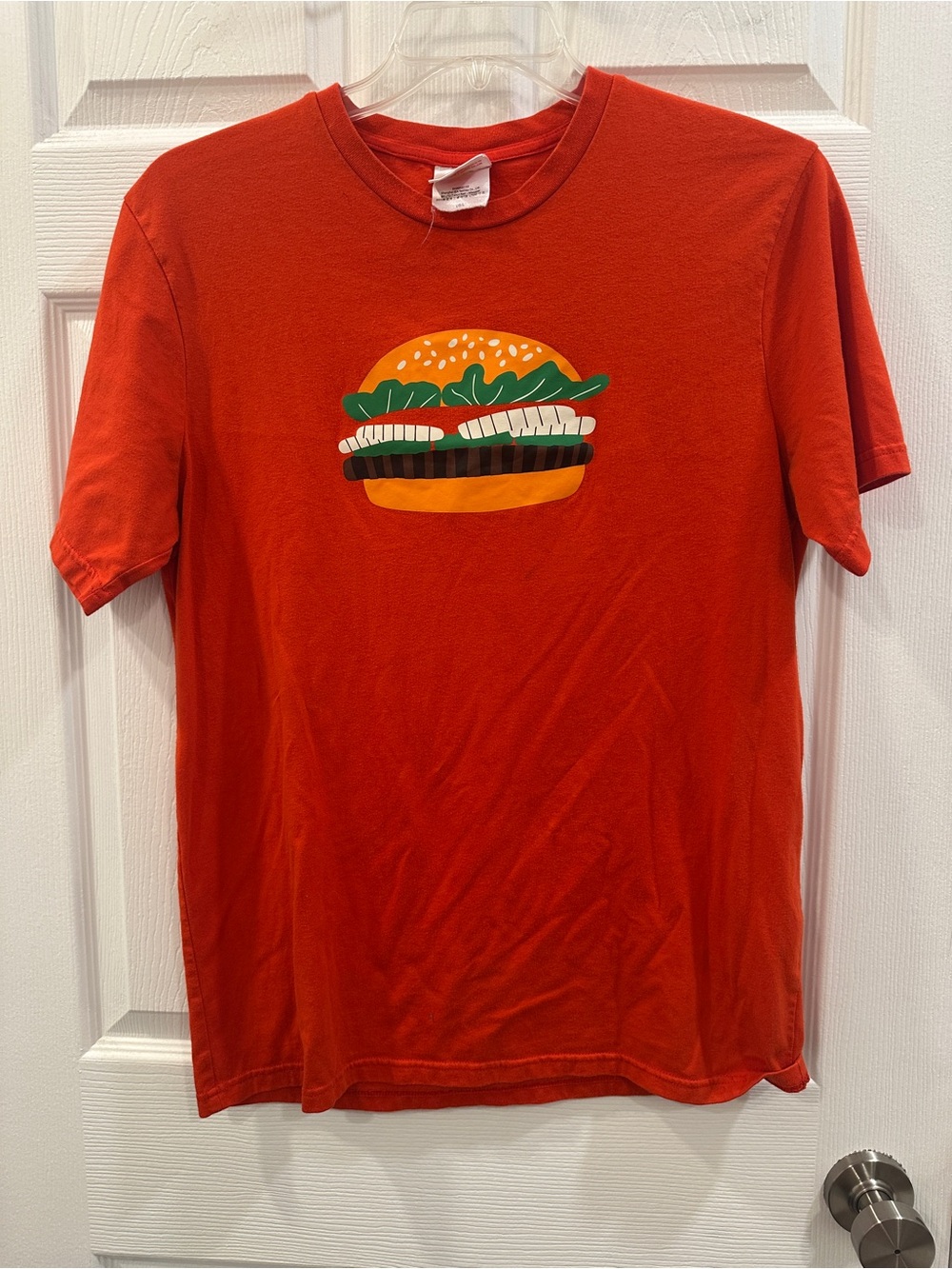 Burger King burger short sleeve t shirt size L GUC